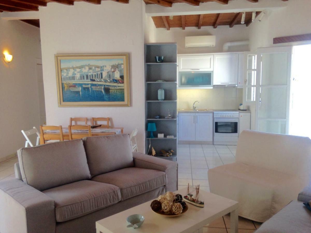 Magical Ornos! Beach House!Beach 1' Walk-Mykonos Town 2Km Ngoại thất bức ảnh