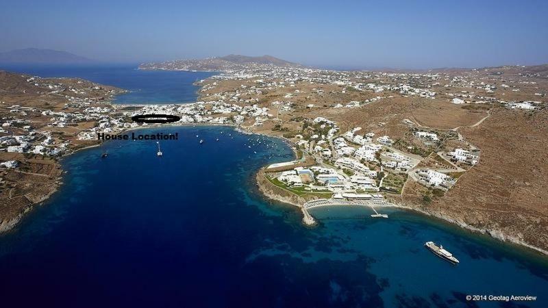 Magical Ornos! Beach House!Beach 1' Walk-Mykonos Town 2Km Ngoại thất bức ảnh