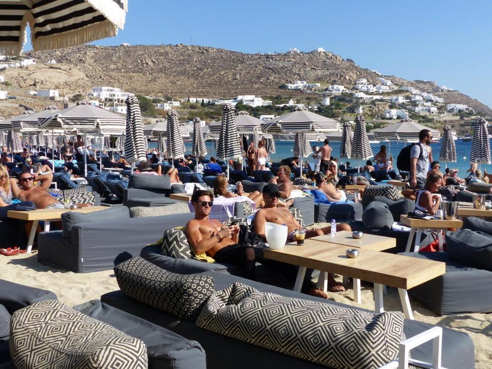 Magical Ornos! Beach House!Beach 1' Walk-Mykonos Town 2Km Ngoại thất bức ảnh